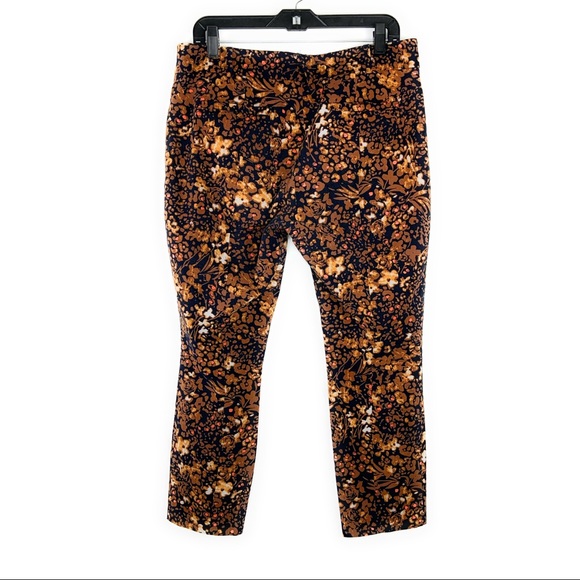 Anthro Essential Slim Pants in 70s Floral - Picture 4 of 8